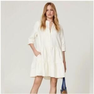 APiece Apart Maurino Drop Waist Mini Dress Size: S